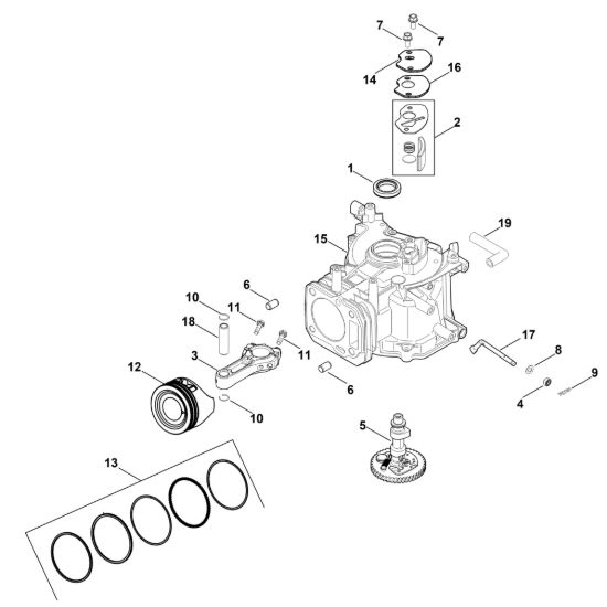 Picture of C - Albero a camme HD775 (HD775-3024)